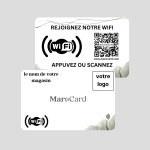 Carte sans contact | Code WIFI